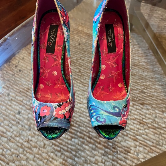 TAYLOR SAYS Mermaid heels *rare* - Picture 4 of 6